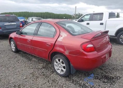 2005 Dodge Neon Sxt z USA, uszkodzony, nr VIN 1B3ES56C85D161230